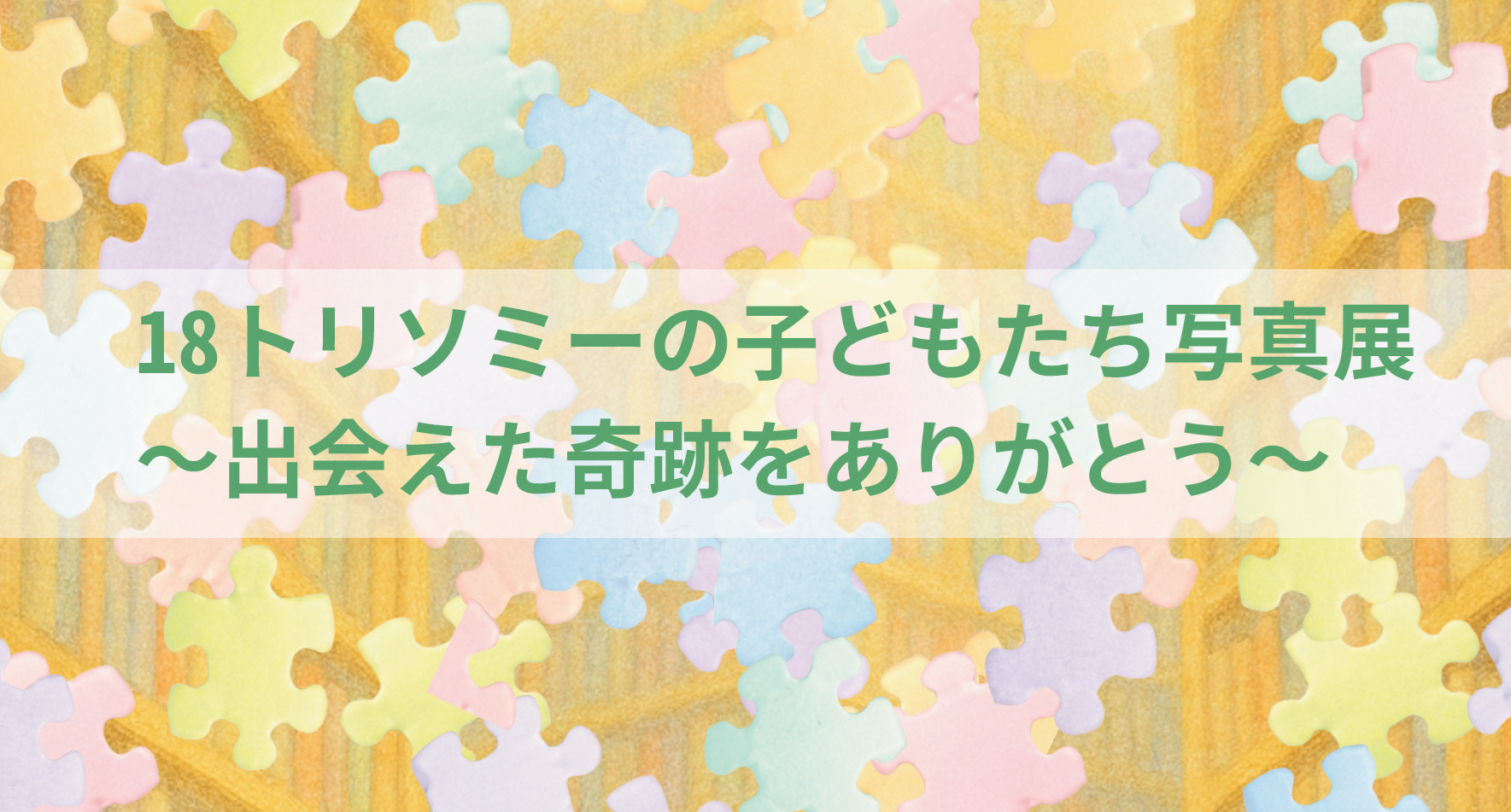 18トリソミー展示会画像